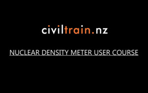 Nuclear Density Meter Users Course (NDMUC)