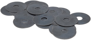 Valving Shims: .252 I.D. Fluid Focus Valving Shims, Packs of 20.