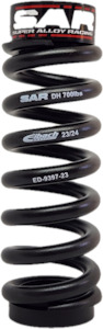 Super Alloy Racing: 700lbs DH 57.5mm - 76mm Stroke, Rear Shock Spring: