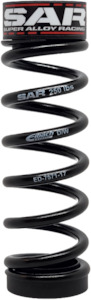 Super Alloy Racing: 250lbs DH 57.5mm - 76mm Stroke, Rear Shock Spring: