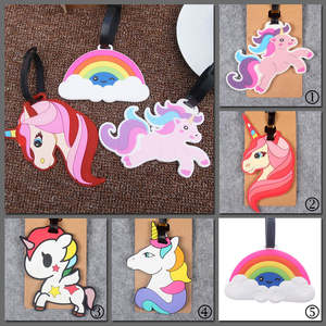 Unicorn Beau Luggage Tag - Designs 1 - 5 - Five Packs