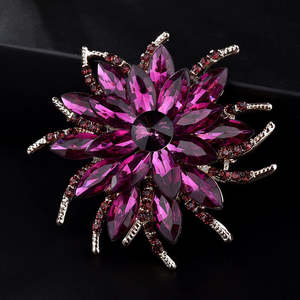 Bargain Bin: Delaney Crystal Dahlia Brooch