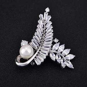 Best Sellers: Radiance Luxury Crystal Looped Fern Brooch