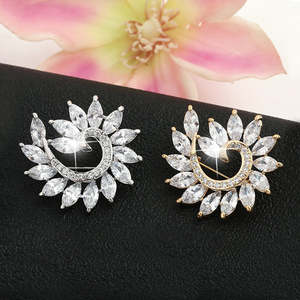 Best Sellers: Radiance Luxury Crystal Fibonacci Brooch