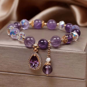 Bracelets: Amaranthe Amethyst Stretch Bracelet