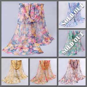Chiffon Scarves: Ethereal Grace Chiffon Scarf