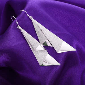 Earrings: Emilie Geometric Drop Earrings