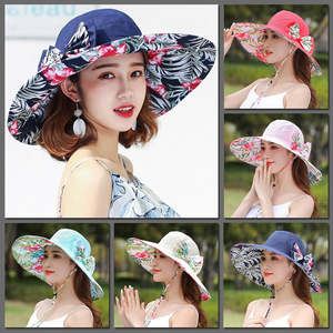Headgear: Caribbean Cruise Reversible Sunhat