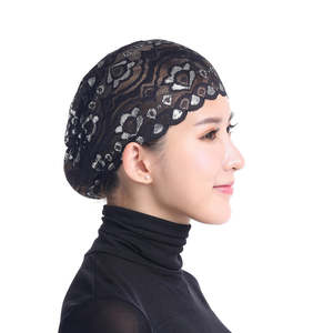 Headgear: Lace Hijab Cap