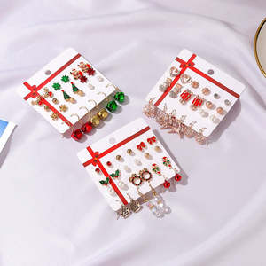 Twelve Days Of Christmas Holiday Earring Sets