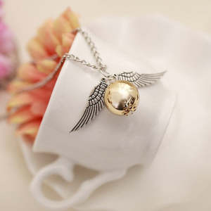 Chonksters Longsters: Cheeky Geek Golden Snitch Necklace