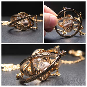 Cheeky Geek Time Turner Necklace
