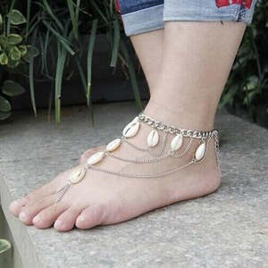 Foot Ankle: Kiwa's Cowrie Anklet