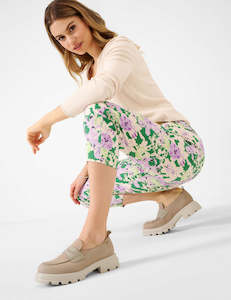 Jeans: Brax Mara S Chino - Floral