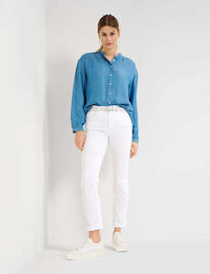 Jeans: Brax Mary Jean - White