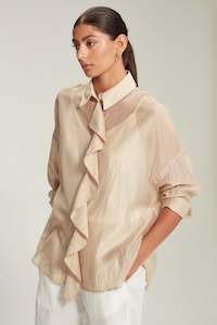 Caroline Sills Sand Rodrigo Shirt