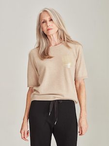 Caroline Sills: Caroline Sills Oslo Sequin Pocket Tee
