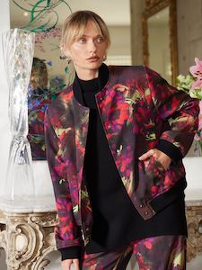 Caroline Sills: Caroline Sills - Cohen Floral Bomber