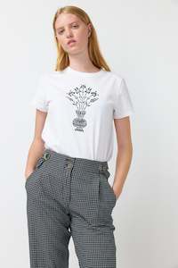 Sylvester: Sylvester Lotus White T-Shirt