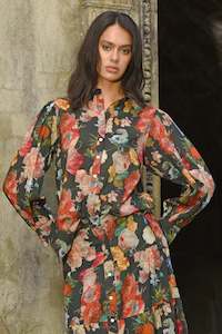 Coop Autumn Sleeves Shirt - Floral