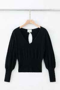 Aleger Black Jumper