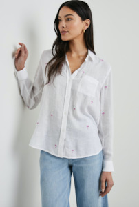 Rails: Rails White Palm Shirt