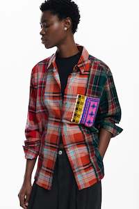 Shirts: Desigual Check Shirt
