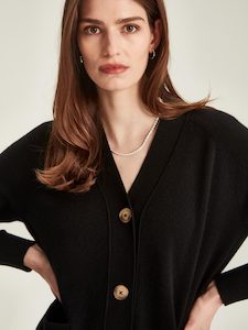 Caroline Sills Cashmere College Cardi