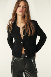 Knitwear: Ba&sh Gilet Gaspard Jacket