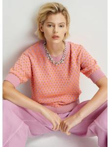 Knitwear: Essentiel Antwerp Hopes Jacquard Pullover