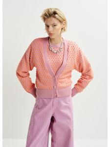 Knitwear: Essentiel Antwerp Henjoy Spot Cardi
