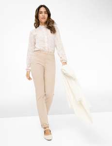 Brax Mary 5-Pocket Pant - Almond