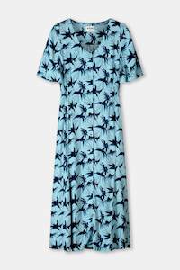 Dresses: Pom Artisan Blue Dress