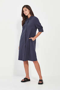 Verge Acrobat Denim Marle Nori Dress