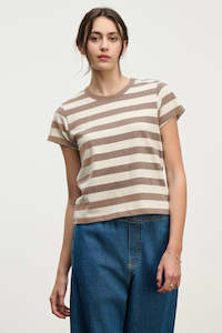 Velvet Mocha Stripe T-Shirt