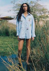 ME369 Stripe Blue Shirt