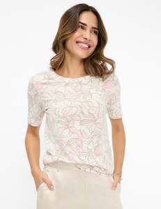 Brax Carina T-Shirt - Offwhite