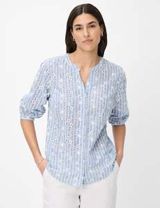 Brax 1: Brax Velia Blouse - Light Blue