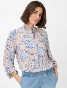 Brax 1: Brax Vivi Blouse - Almond