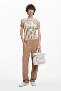 Desigual: Desigual Stripe T-Shirt