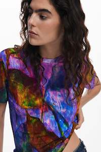Desigual: Desigual Multi-Coloured T-Shirt