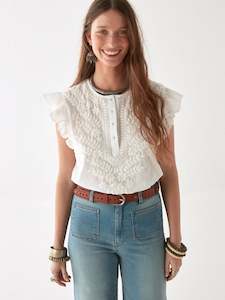 Maison Hotel Ashanti Cream Blouse