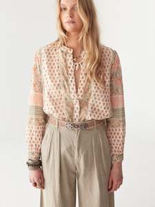 Maison Hotel Print Vera Blouse