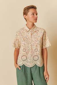 Indi Cold 1: Indi & Cold Cream Blouse