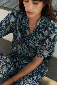 Indi & Cold Lino Camisa Blouse