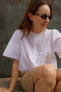 Indi Cold 1: Indi & Cold Glory White Blouse