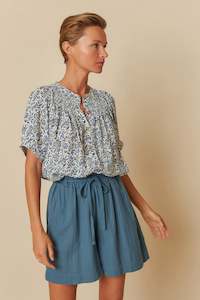 Indi & Cold Indigo Blouse