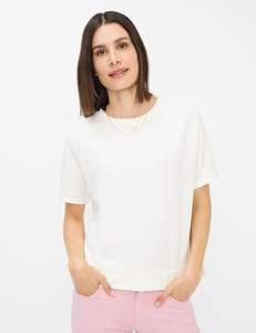 Tops: Brax Bailee Top - Off White