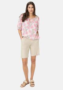 10 Off Discount For Mailing List: Brax Mel B Bermuda Shorts - Soft Greige