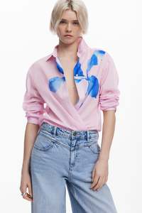 Desigual: Desigual Pink Shirt